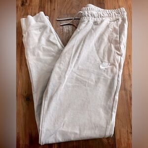 Tan Nike sweatpants